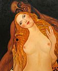 Gustav Klimt Adam and Eve